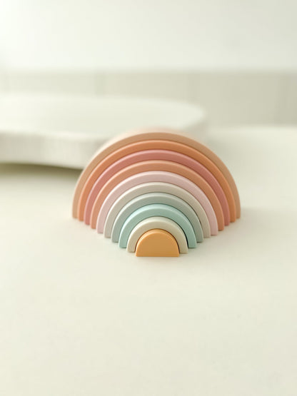 Silicone Rainbow Stacker