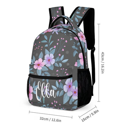 Back to School - Black Floral