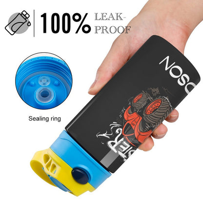 Personalised Kids Water Bottle - Monster Truck