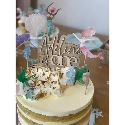 3D Cake Topper - Timber Tinkers