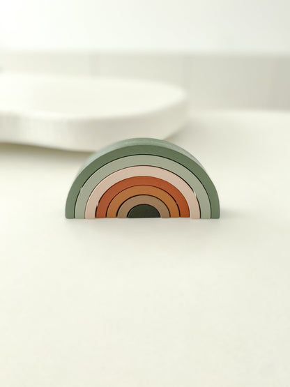 Wooden Rainbow Stacker