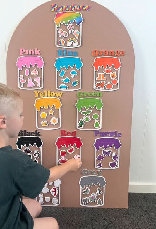 Managtic Colour Sorting and Spelling Set