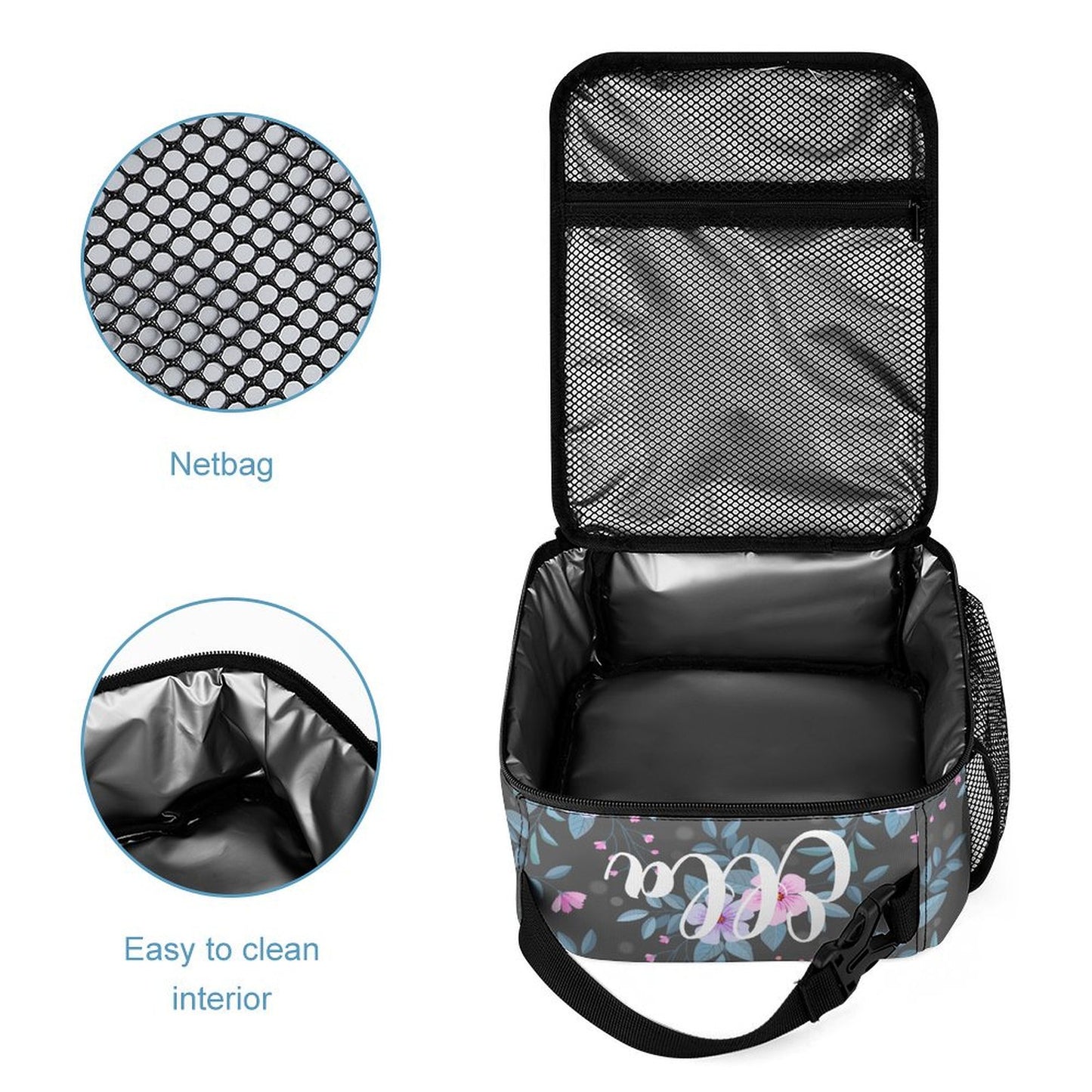 Back to School - Black Floral