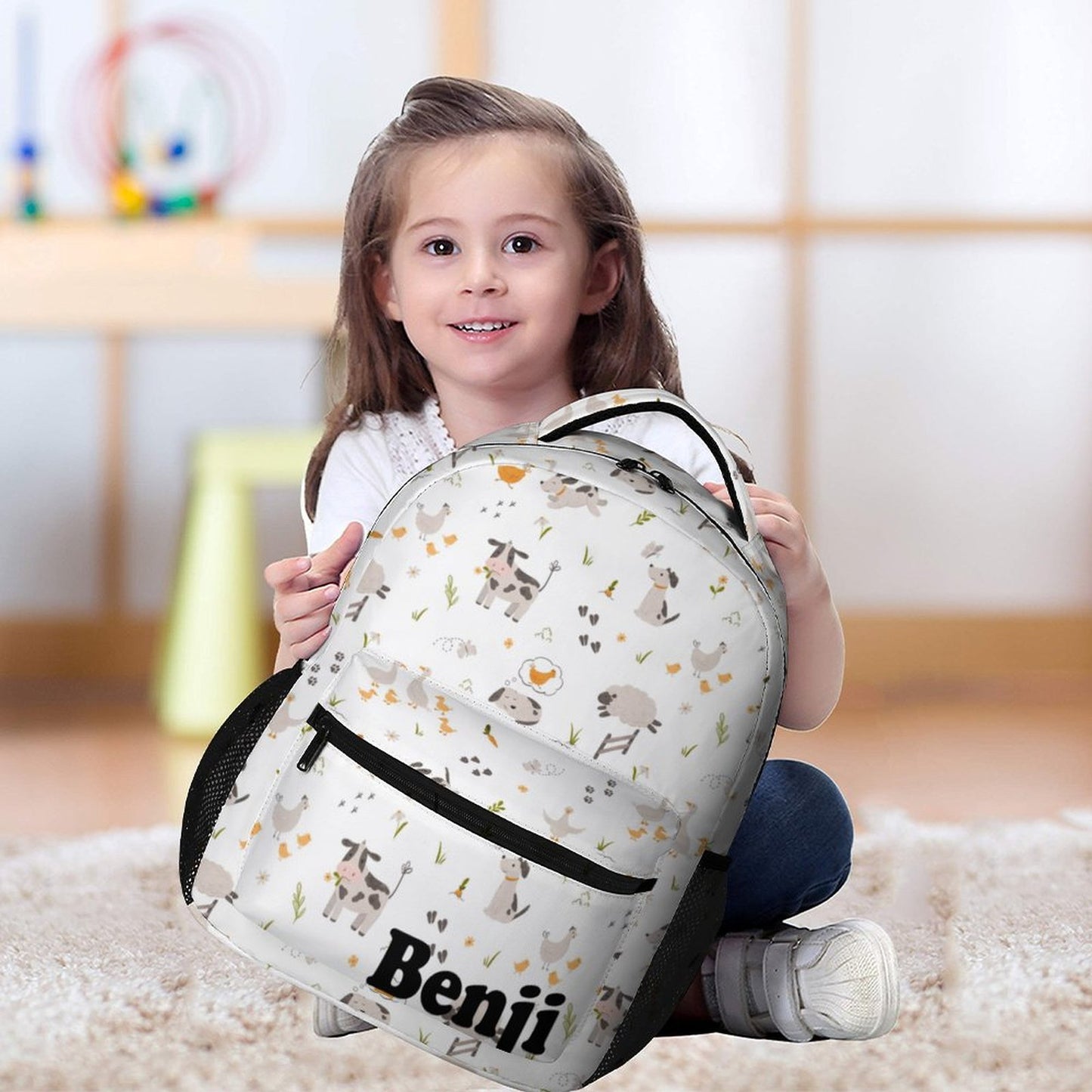 Personalised Backpack - Farm