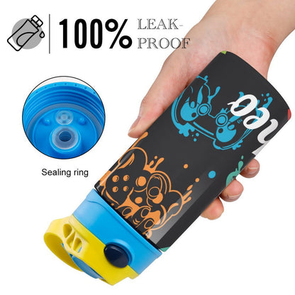 Personalised Kids Water Bottle - Gamer