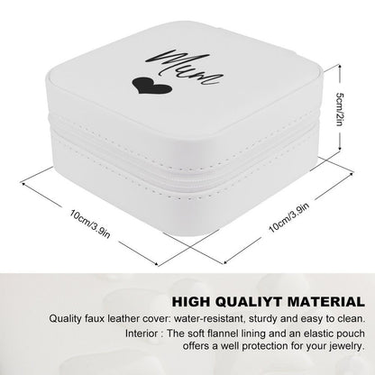 Personalised Jewellery Pouch - Heart