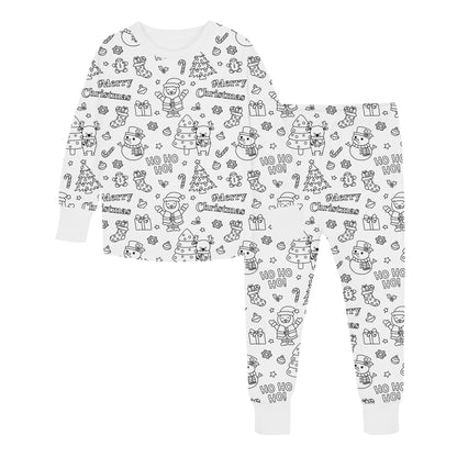 Christmas Drawing Pajamas - PRE ORDER SHIPS END OF SEPT 2025