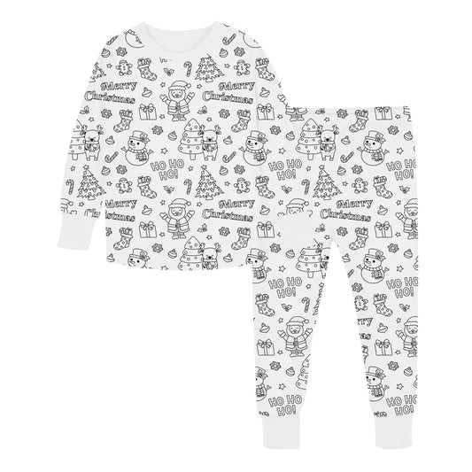 Christmas Drawing Pajamas - PRE ORDER SHIPS END OF SEPT 2025