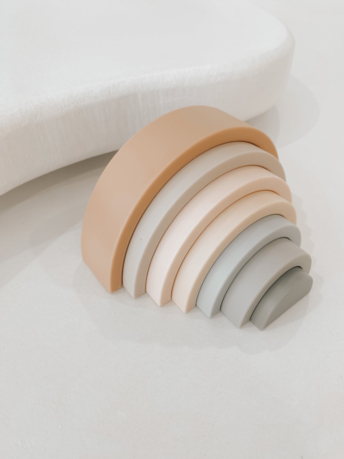 Silicone Rainbow Stacker