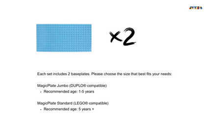 (NEW）Blue MagicPlate - Magnetic Baseplate