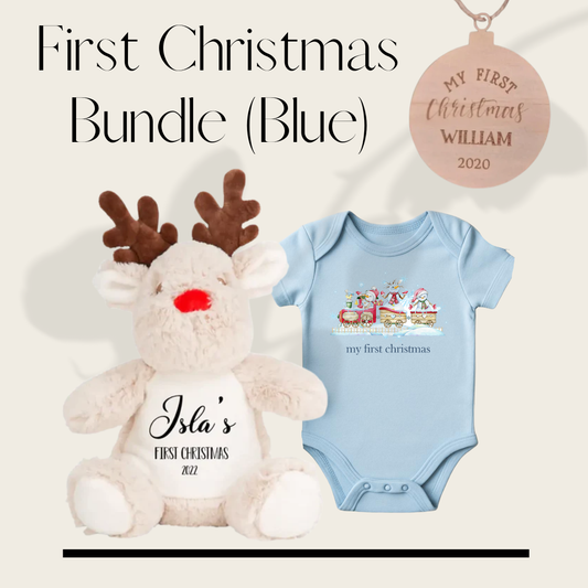 First Christmas Bundle Blue