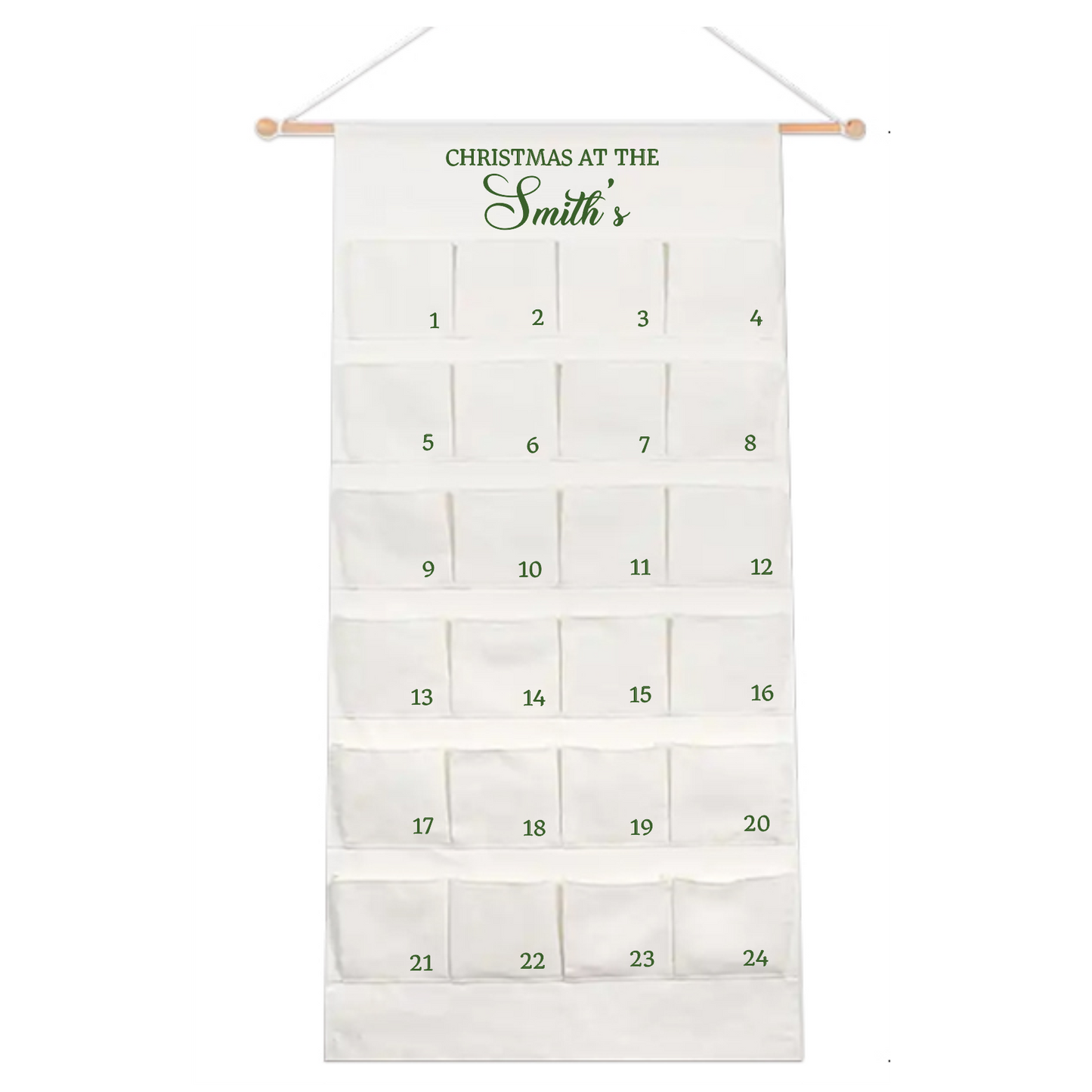 Personalised Large Christmas Advent Calendar - CLASSIC - PRE ORDER SHIPS BEG NOV 2025