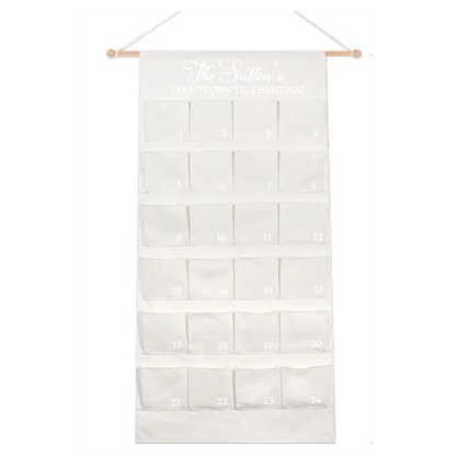 Personalised Large Christmas Advent Calendar - CLASSIC - PRE ORDER SHIPS BEG NOV 2025