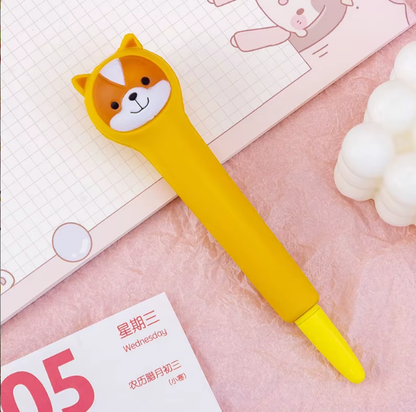 Squishy Character Pen (Black Ink)