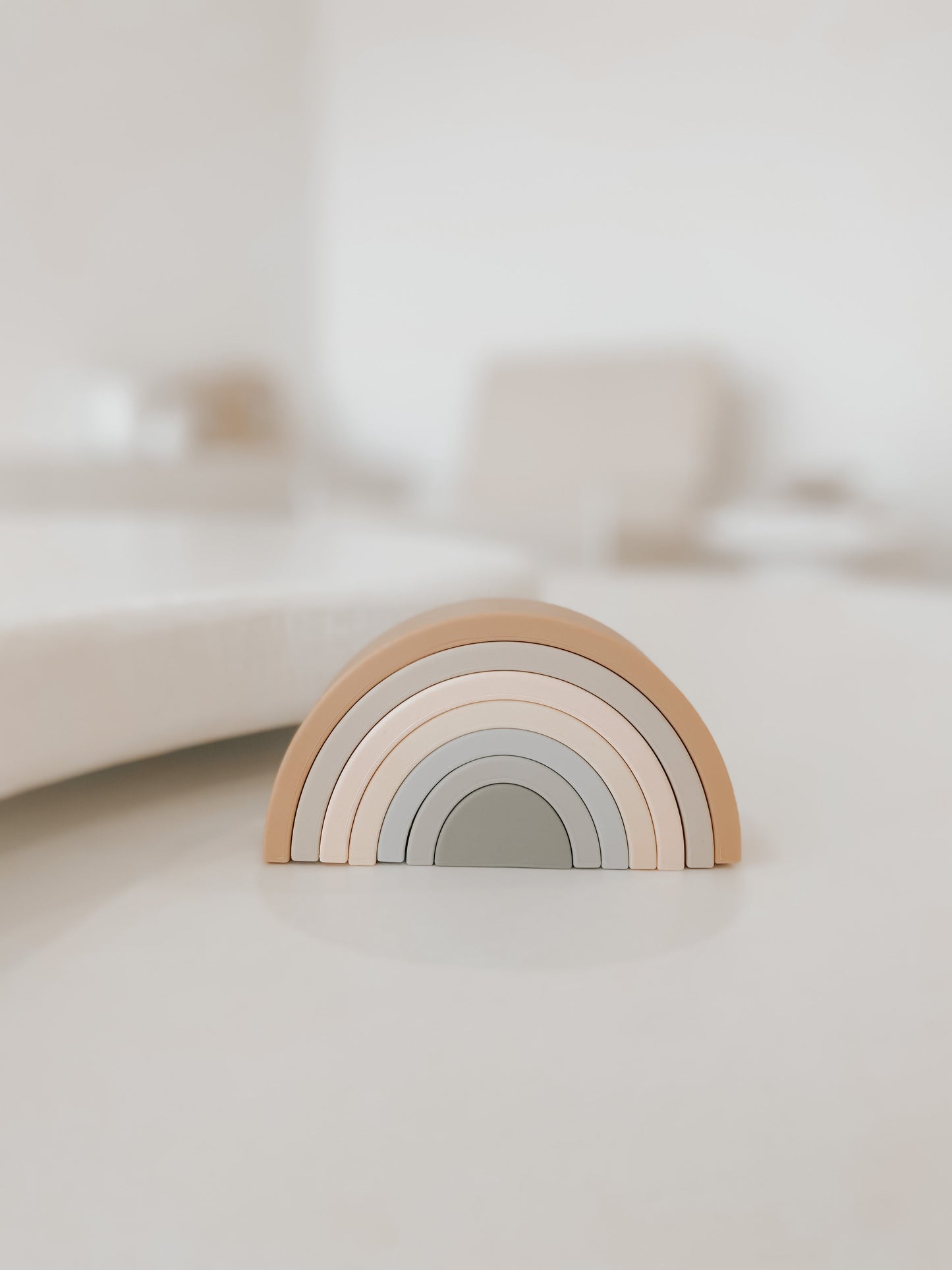 Silicone Rainbow Stacker