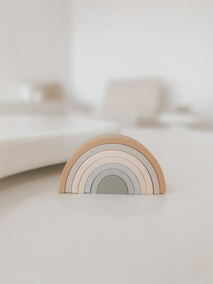 Silicone Rainbow Stacker