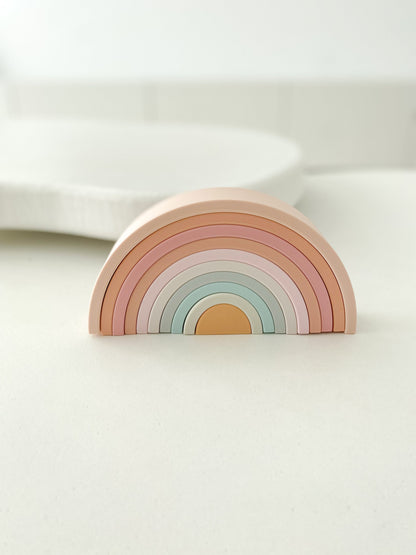 Silicone Rainbow Stacker