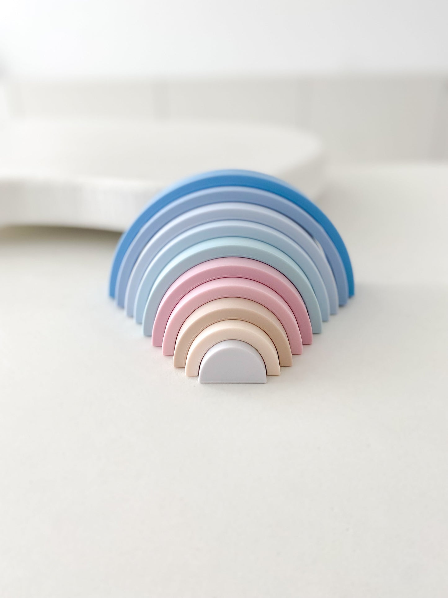 Silicone Rainbow Stacker