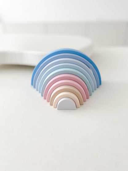Silicone Rainbow Stacker