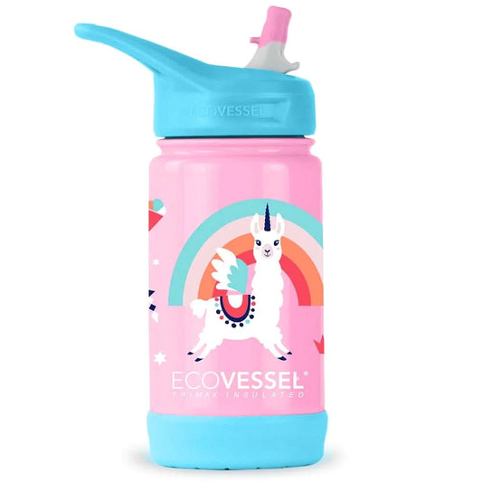 Kids Insulated Drink Bottle - Llama