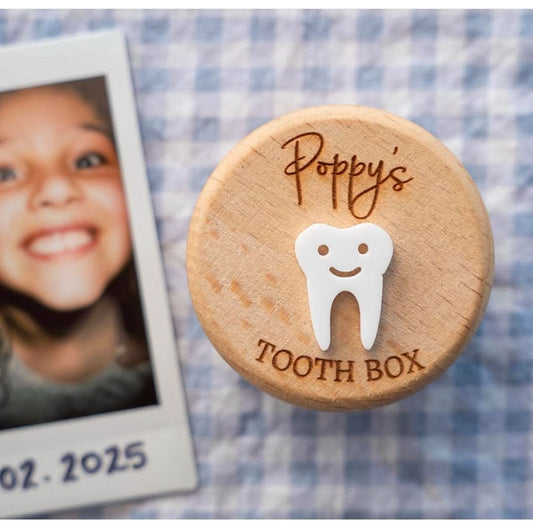 Tooth Fairy Box - 3D Tooth - Timber Tinkers