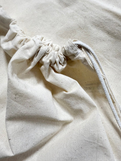 Personalised Linen Santa Sack - Christmas Tree