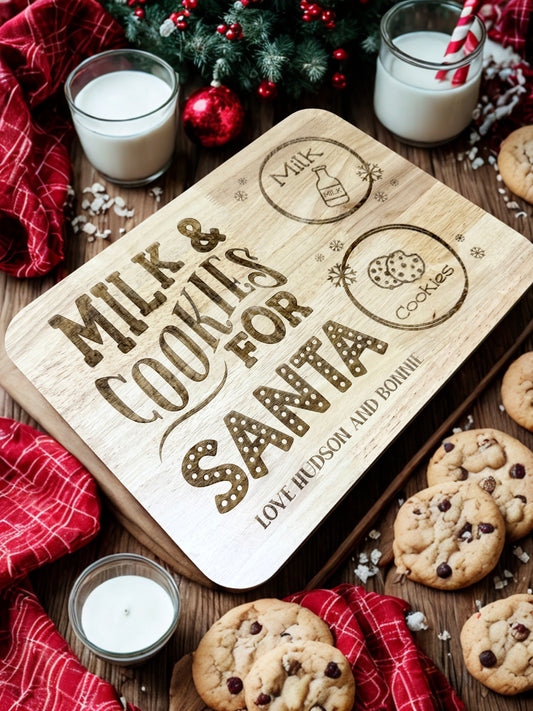 Large Santa Tray Board