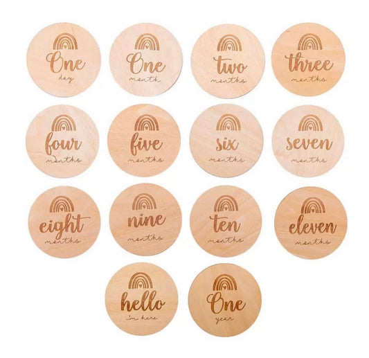 Baby Milestone Discs - Set of 14