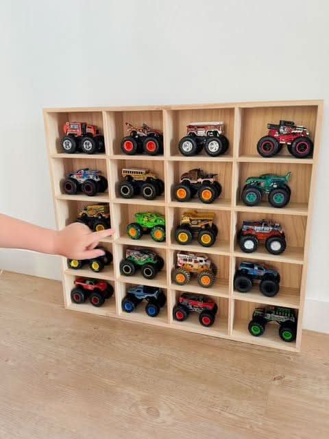 Monster Truck Display & Storage Unit - SolidPine - Timber Tinkers
