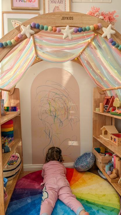 (New) Magnetic Archway Chalkboard Decal - Double Layer