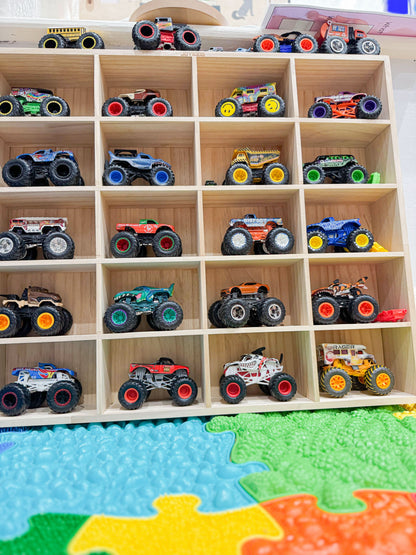 Monster Truck Display & Storage Unit - SolidPine - Timber Tinkers