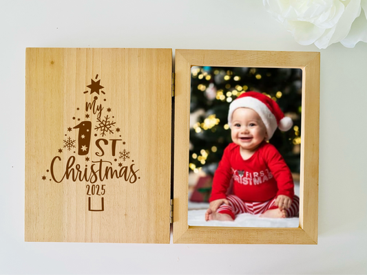 Christmas Photo Frame - 1st Christmas Tree 2025