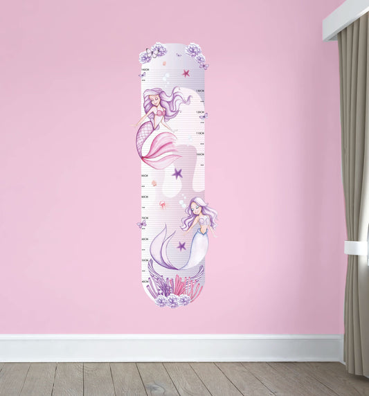 Mermaid Height Chart