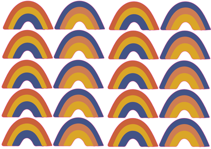 Rainbow Decals