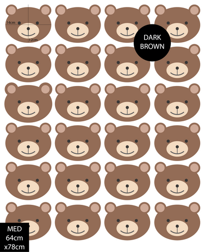 Snuggle Bear Wall Decals