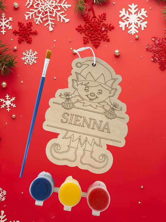 Personalised Elf Paint Kit
