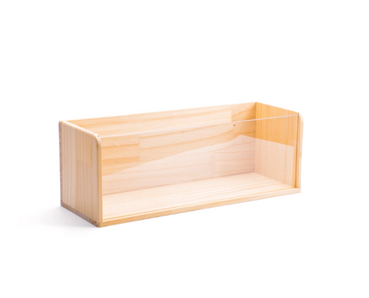 (NEW) Wood-Framed Acrylic Storage Box