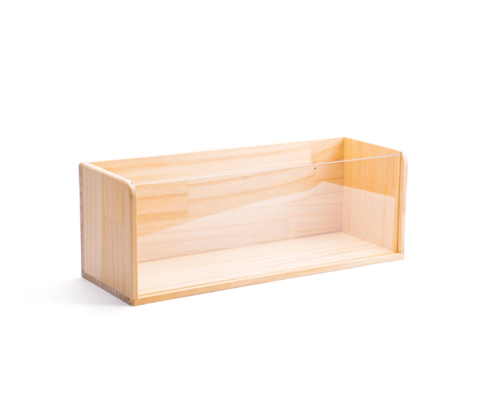 (NEW) Wood-Framed Acrylic Storage Box