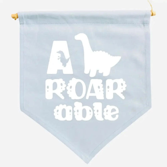 a Roar able Blue Flag