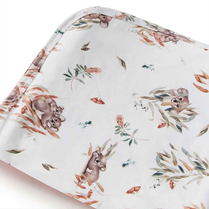 Koala Organic Jersey Wrap & Beanie Set