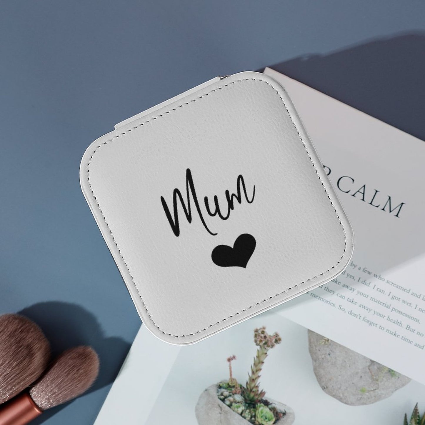 Personalised Jewellery Pouch - Heart