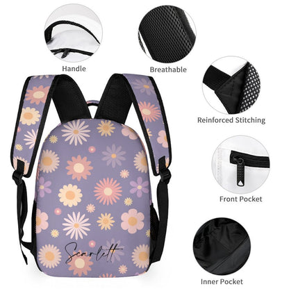 Back to School - Purple Daisy