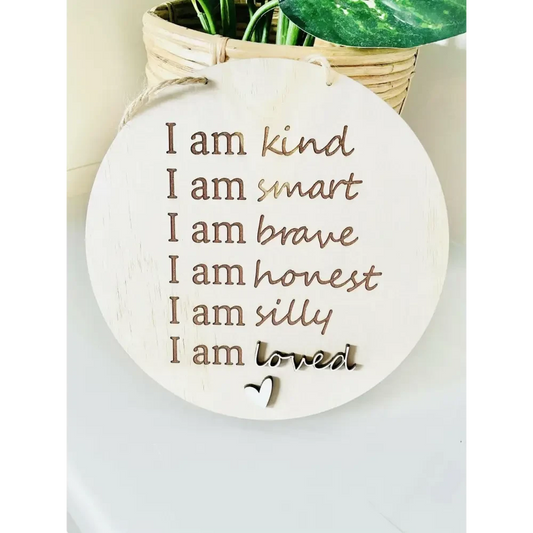 Affirmation Sign - Timber Tinkers