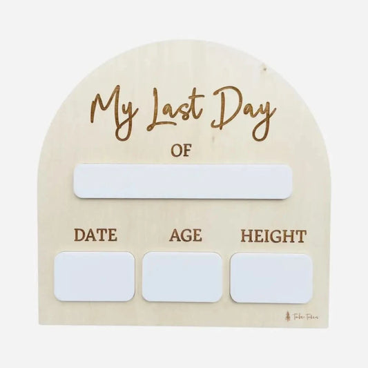 Arch School Board - Double Sided - Timber Tinkers