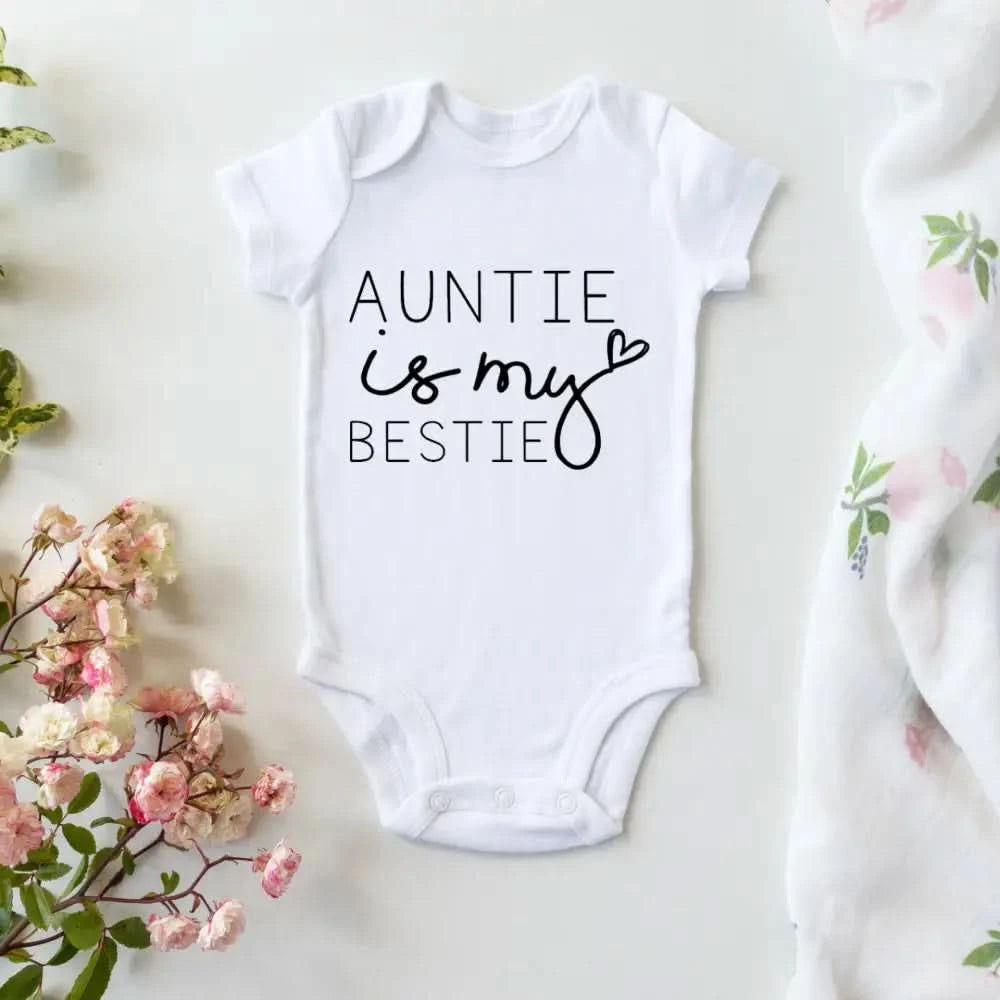 Auntie is my Bestie Onesie - Timber Tinkers