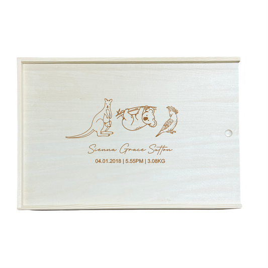 Keepsake Box - Australian Animals