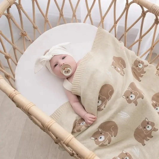 Australiana Blanket - Wombat - Timber Tinkers