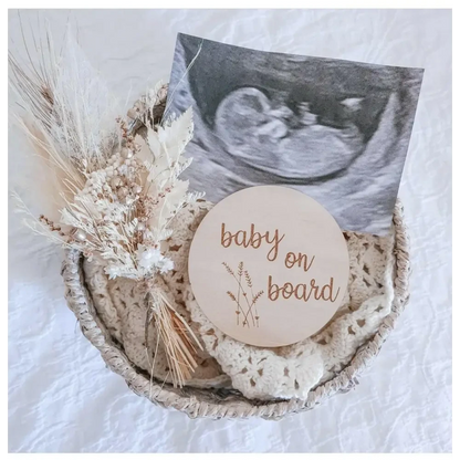 Baby on Board Botanical - Timber Tinkers