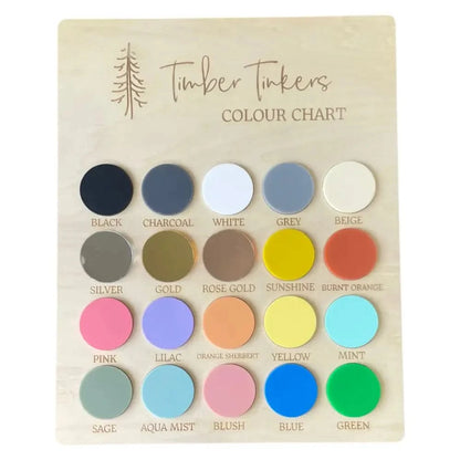 Bag Tag - Circle - Timber Tinkers