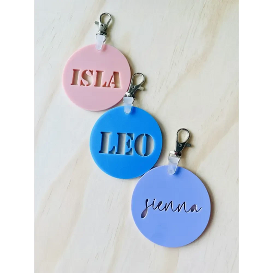 Bag Tag - Multiple Colours - Timber Tinkers